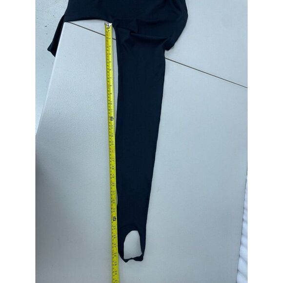 Zara Womens Jumpsuit M Black Sleeveless Skinny Stretch Performance 1355/513 NWT - Picture 14 of 16